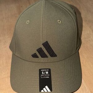 Adidas Khaki Stretch Fit Hat